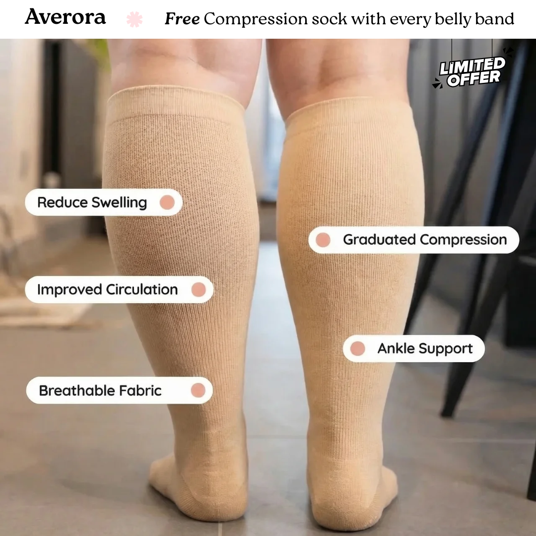 Averora™Belly Support Band + Free compression Sock