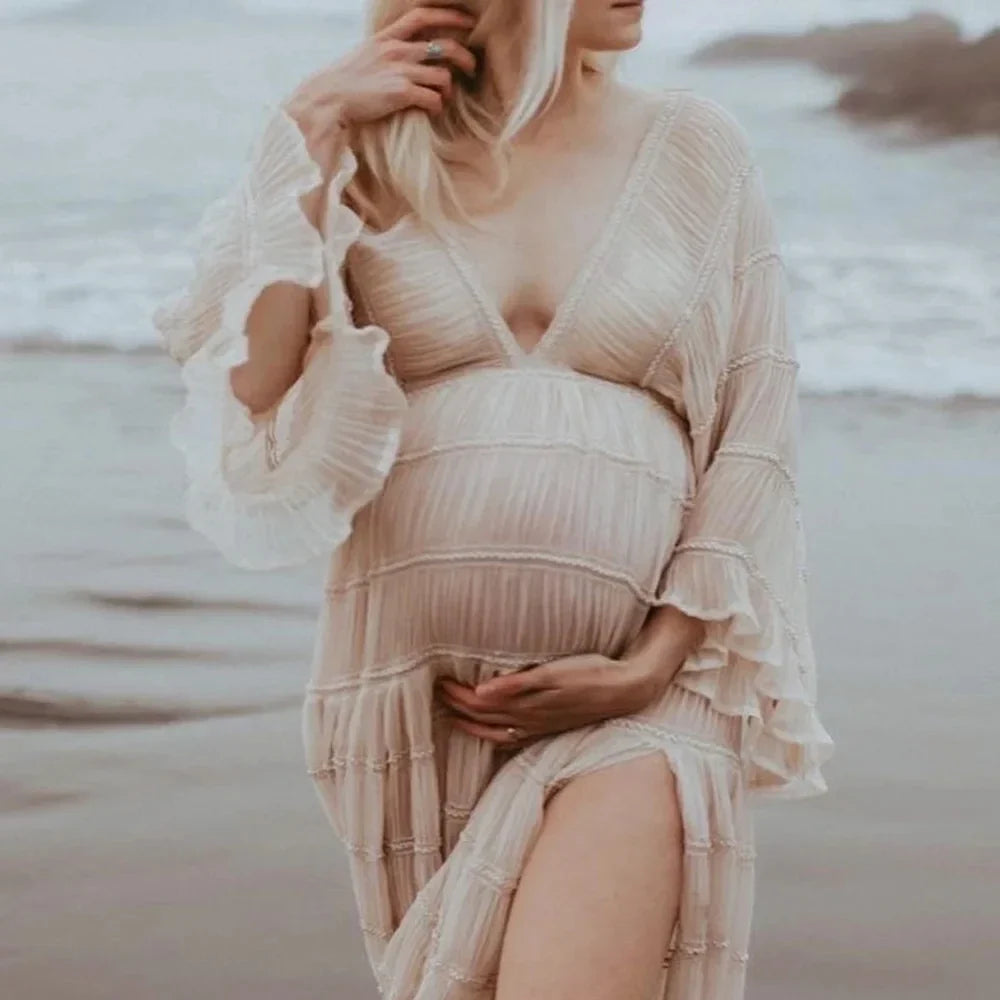 Luna Maxi Dress | Champagne