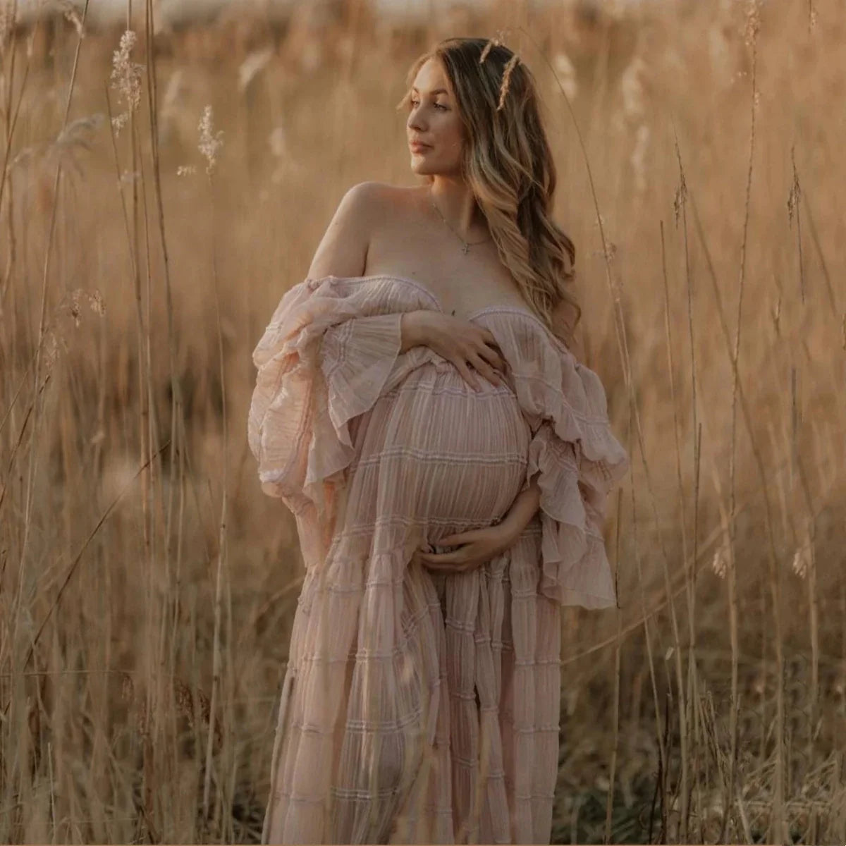 Luna Maxi Dress | Champagne
